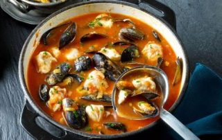 Mussel, Hake and Tomato Soup